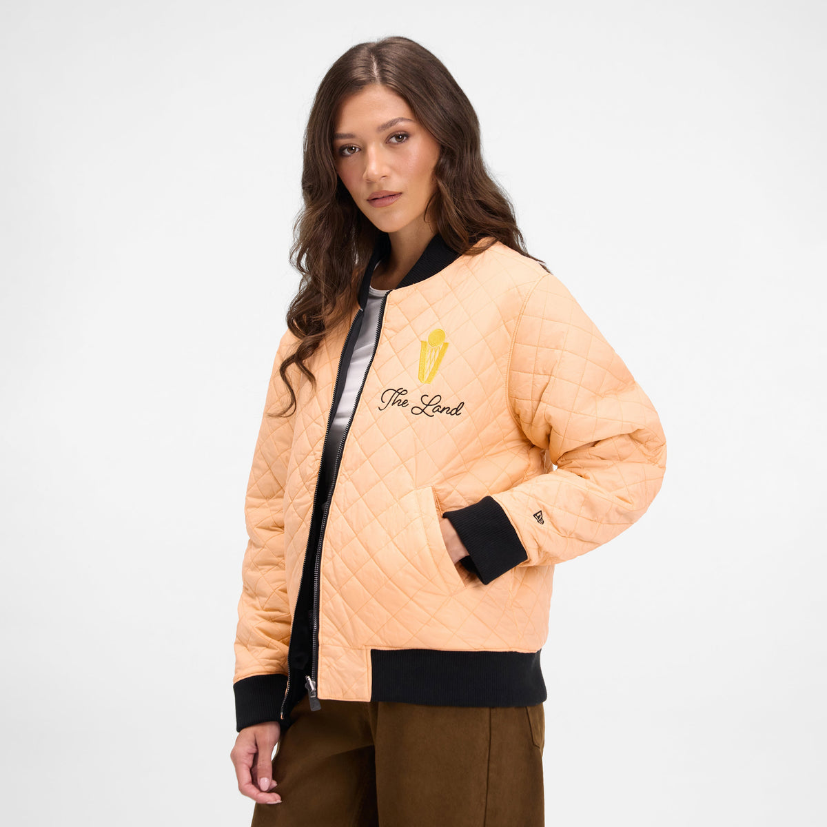Los Angeles Lakers 2025 City Edition Women's Black Jacket