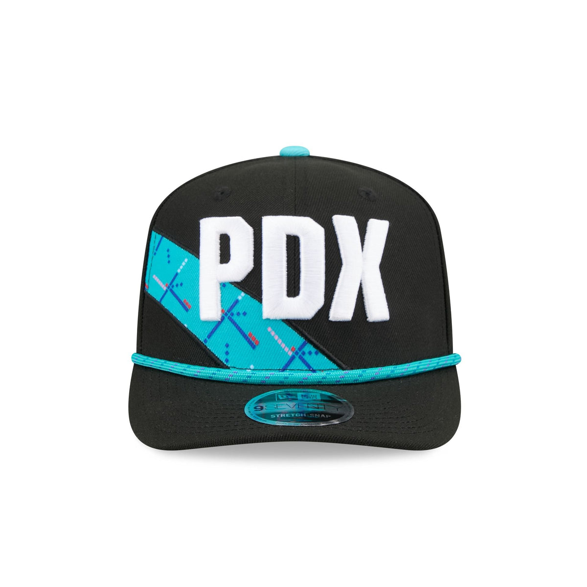 Portland Trail Blazers 2025 City Edition 9SEVENTY Stretch-Snap Hat