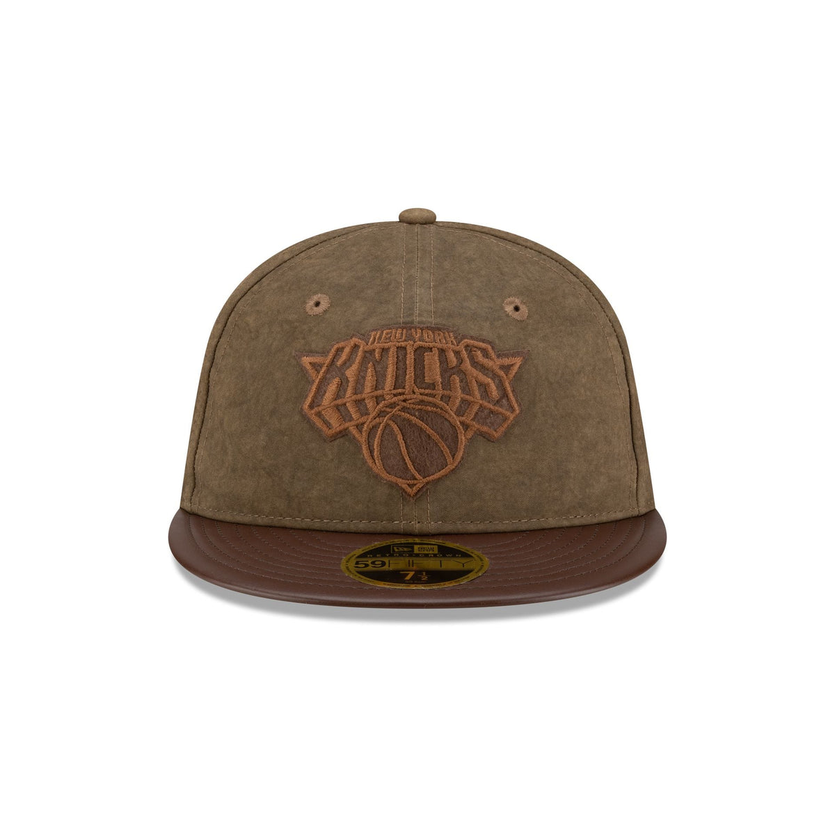 New York Knicks Utility Linen Retro Crown 59FIFTY Fitted Hat