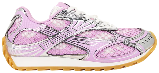 Bottega Veneta Orbit Sneaker (Gloss Silver)