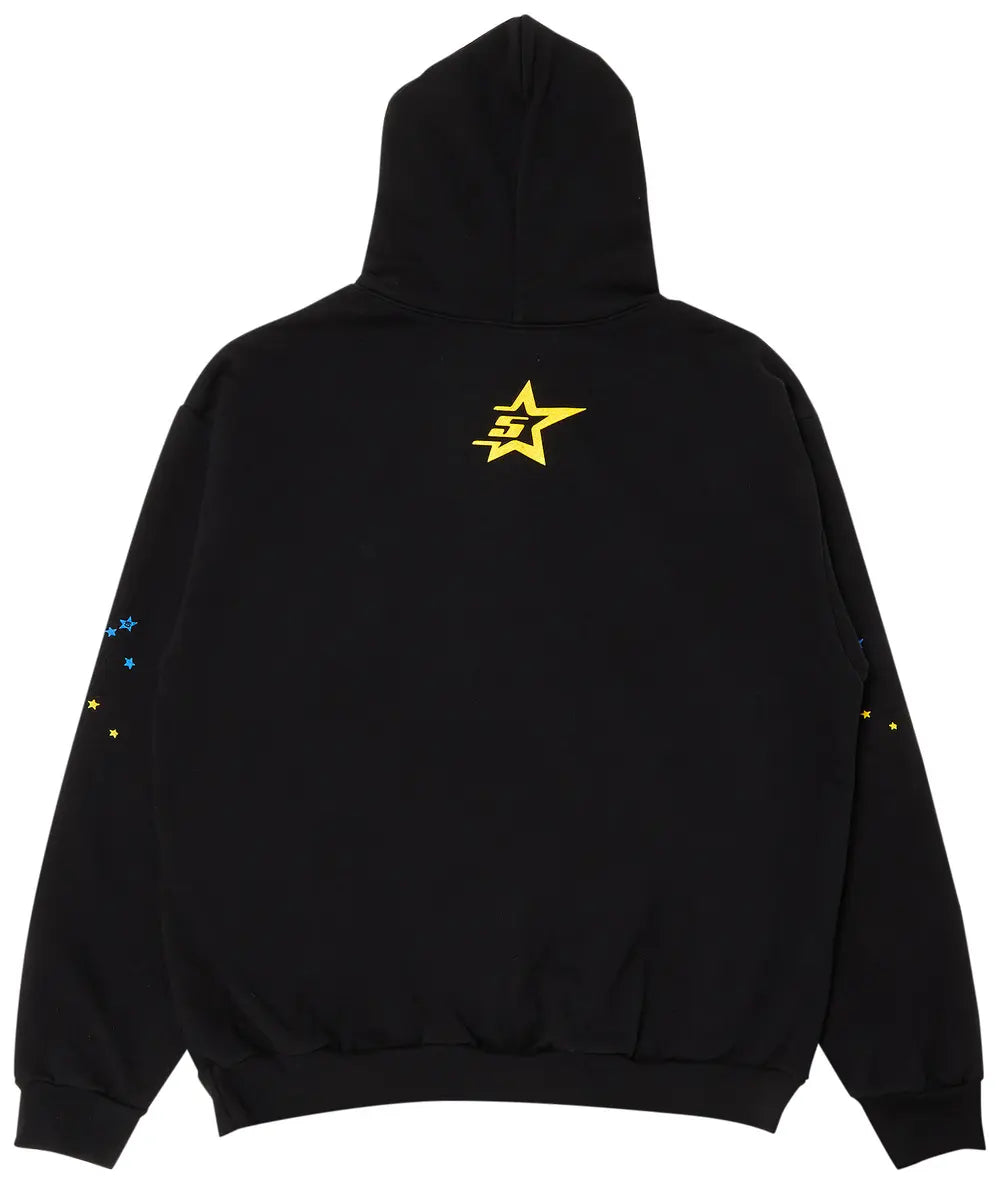 Sp5der P*nk Hoodie Set - (Black)