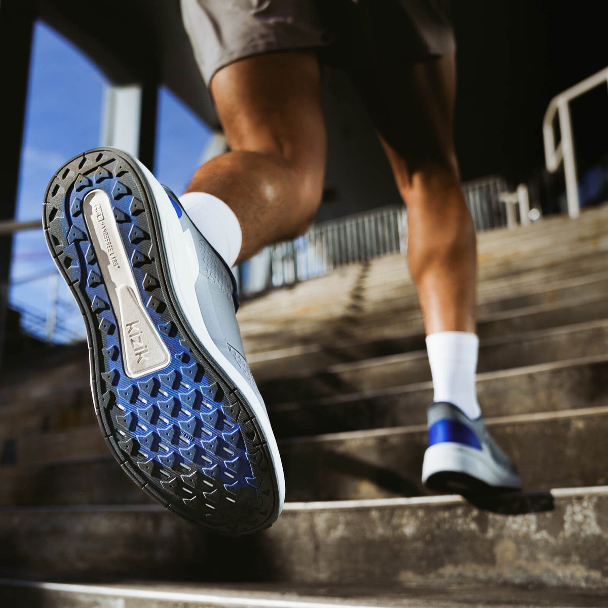Men's Freedom Run - Alloy/Blue